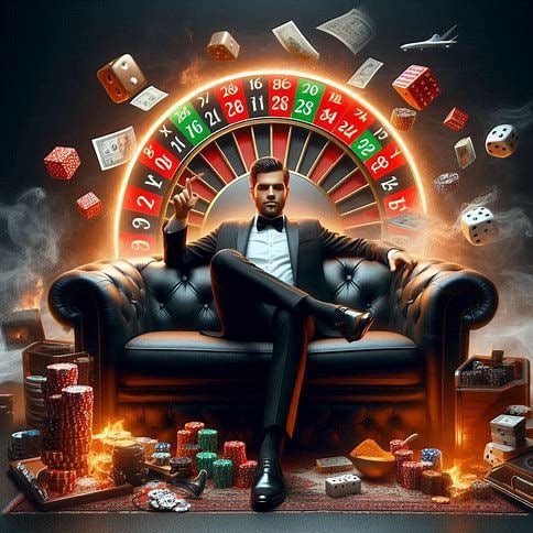 Tampilan studio Lightning Baccarat dengan dealer profesional di meja hijau